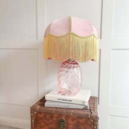 The Annabel Fringed Lampshade - Extra Small (30cm) - Ceiling Pendant - thumbnail 1