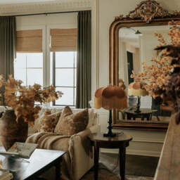 The Emmy Fringed Lampshade, Golden Fringe - Extra Small (30cm) - Ceiling Pendant - thumbnail 2