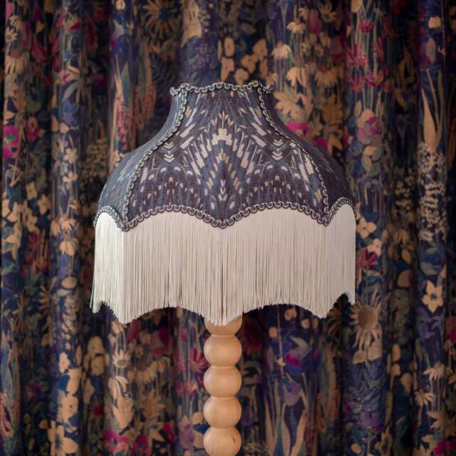 The Lolana Lampshade, Midnight - Large (45cm) - Table Lamp / Floor Lamp - image 1