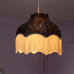 The Lolana Lampshade, Midnight - Large (45cm) - Table Lamp / Floor Lamp - thumbnail 5