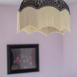 The Lolana Lampshade, Midnight - Large (45cm) - Table Lamp / Floor Lamp - thumbnail 4