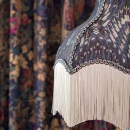 The Lolana Lampshade, Midnight - Large (45cm) - Table Lamp / Floor Lamp - thumbnail 2