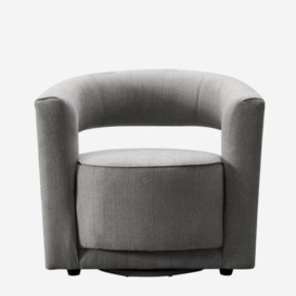 Andrew Martin - Madison Swivel Chair Grey Weave