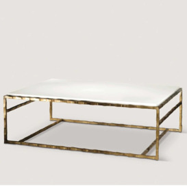 Porta Romana - Giacometti Coffee Table Rectangular - Versailles Gold