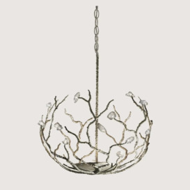 Porta Romana - Blossom Ceiling Light Small Without Shade - Decayed Silver