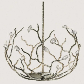 Porta Romana - Blossom Chandelier Large - Decayed Silver