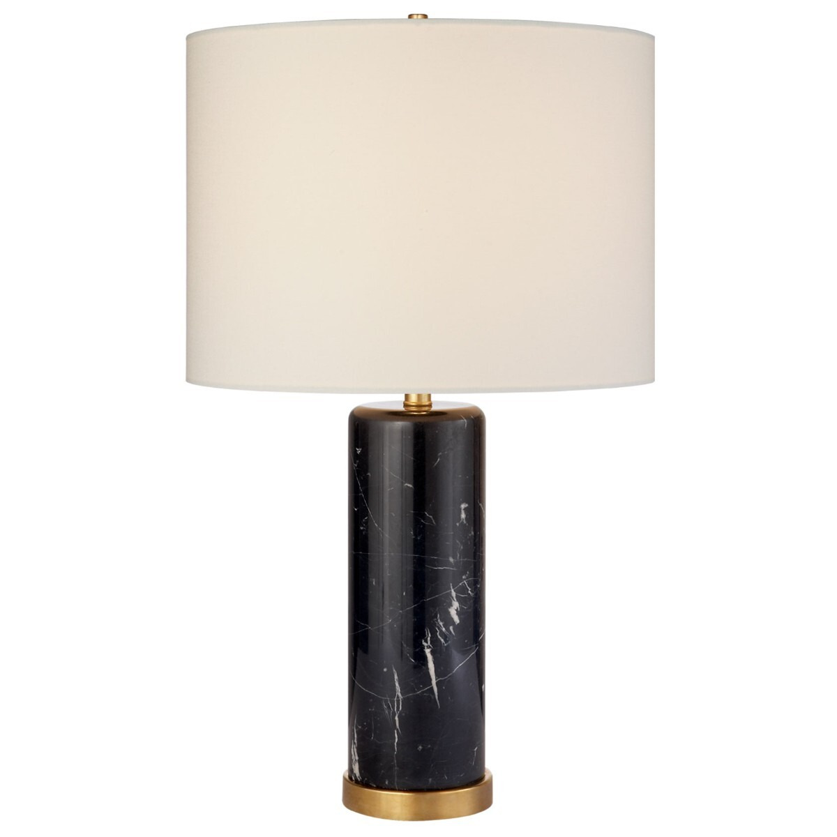 AERIN - Cliff Table Lamp - Black Marble