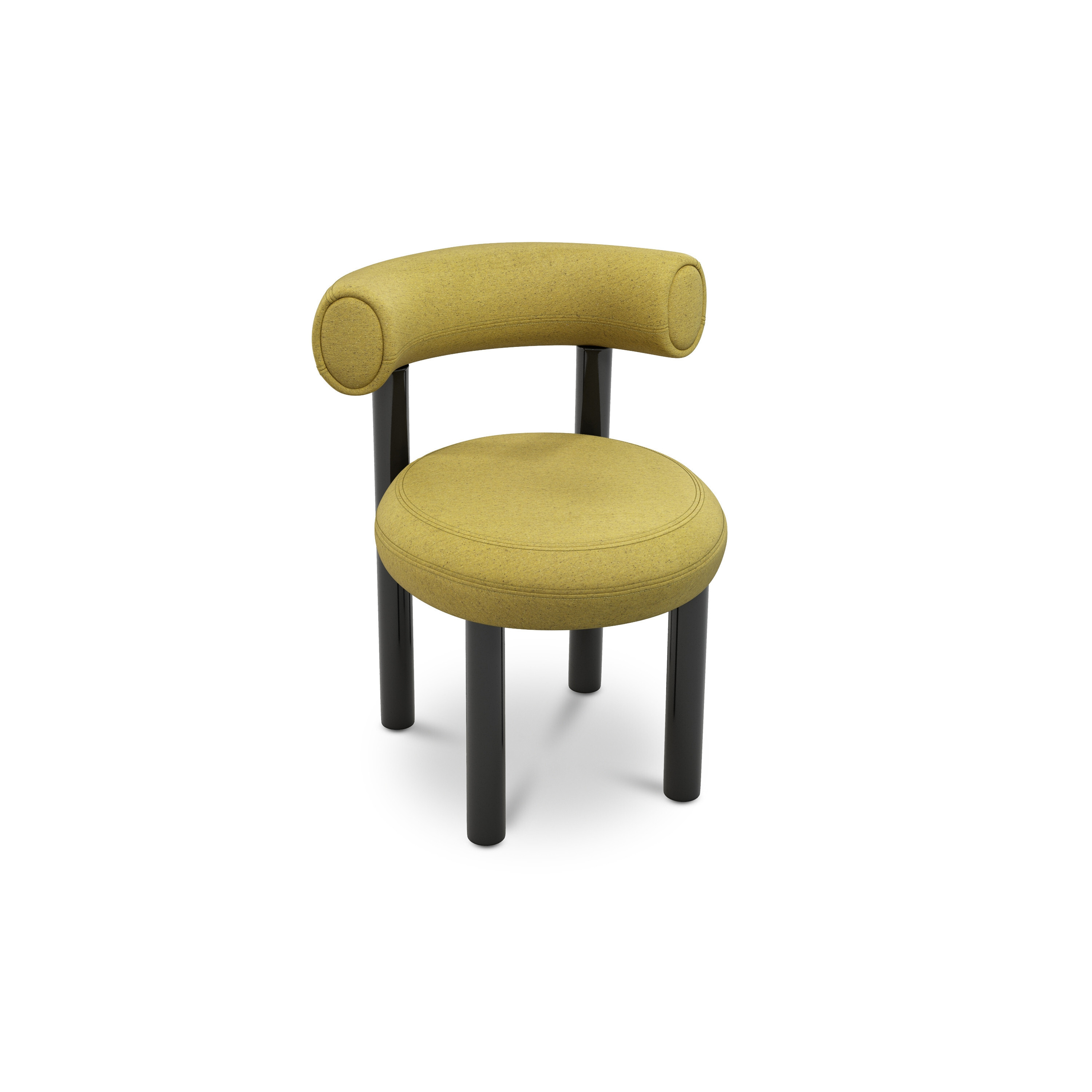 Tom Dixon - Fat Dining Chair Micro Boucle 0101