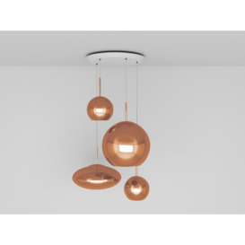 Tom Dixon - Copper LED Range Round Pendant System