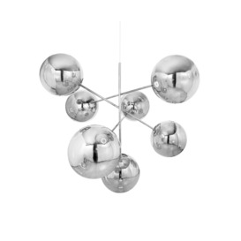 Tom Dixon - Globe Chandelier Large Silver LED CB
