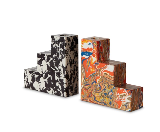 Tom Dixon - Swirl Stepped Bookends Set of 2