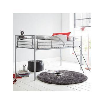 Very Home Domino Mid Sleeper Bed  - Mid Sleeper Only, White