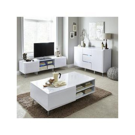 Very Home Xander Large High Gloss Sideboard With Led Lights