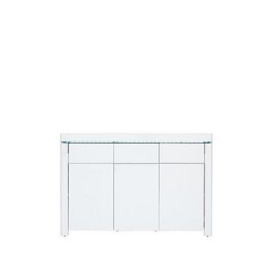 Very Home Atlantic Large Gloss Sideboard With Led Light