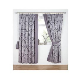 Very Home Boston Jacquard Lined Pencil Pleat Curtains