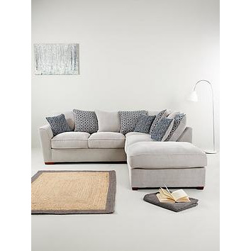 Very Home Bloom Fabric Right-Hand Corner Group Sofa Bed