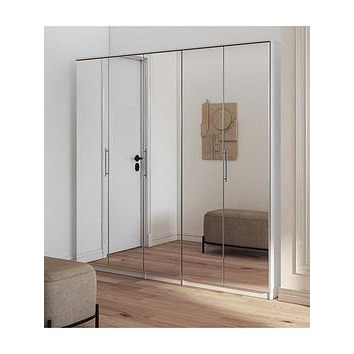 Very Home Prague Mirror 5 Door Wardrobe - Fsc&Reg Certified