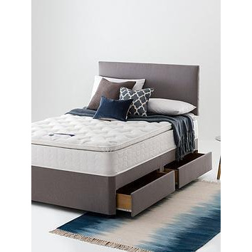 Silentnight Pippa Memory Pillowtop Sprung Mattress Medium Firm