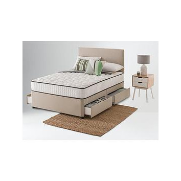 Layezee Addison 800 Pocket Sprung Divan Bed With Storage Options