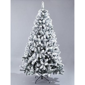 Very Home 8Ft Flocked Emperor Christmas Tree With Metal Stand