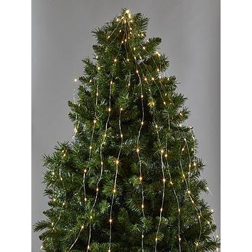 Very Home 450 Led Copper Horsetail Christmas Tree Lights