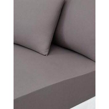 Everyday 144 Thread Count 25 Cm Deep Fitted Sheet In Small Double