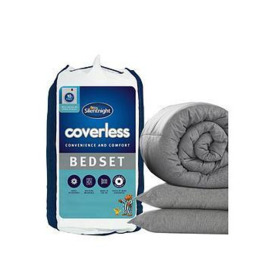 Silentnight Coverless 10.5 Tog Duvet With Pillowcases - Grey
