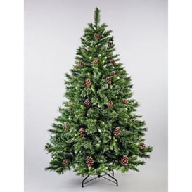 Festive Frosted Snow Queen Christmas Tree - 7Ft