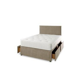 Shire Beds Tivoli Ortho Divan With Storage Options - Excludes Headboard