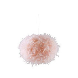 Very Home Ellie Easy Fit Pendant Lightshade - Blush