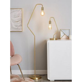 Very Home Tate Floor Lamp - Gold