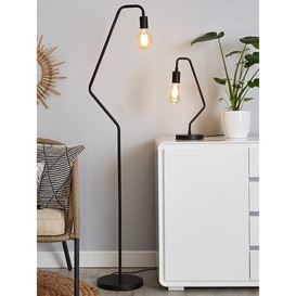 Very Home Tate Floor Lamp - Black