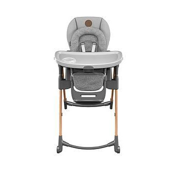 Maxi-Cosi Minla 6 in 1 Adjustable Highchair (Birth - 6 years) Essential Grey, Essential Grey