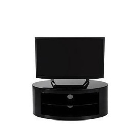 Avf Buckingham Oval Affinity 1100 Tv Stand - Black - Fits Up To 55 Inch Tv