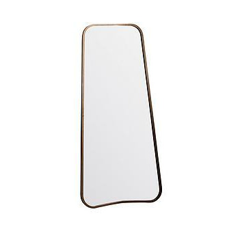 Gallery Kurva Gold Leaner Full Length Mirror