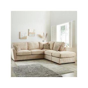 Very Home Kingston R/H Corner Chaise With Footstool