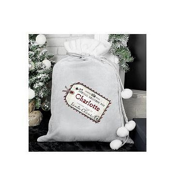 Personalised Special Delivery Tag Christmas Sack