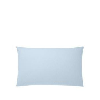 Catherine Lansfield Soft N Cosy Brushed Cotton Housewife Pillowcase Pair - Blue