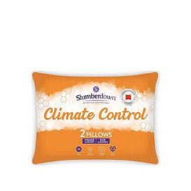 Slumberdown Climate Control Pillows - 2 Pack - White