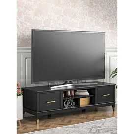 Cosmoliving By Cosmopolitan Westerleigh Tv Stand - Black/Gold - Fits Up To 65 Inch