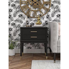 Cosmoliving By Cosmopolitan Westerleigh Side Table - Black/Gold