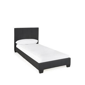 Everyday Ellis Faux Leather Single Bed Frame