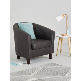Very Home Majestic Faux Leather Tub Chair - Fsc&Reg Certified