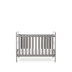 Obaby Grace Mini Cot Bed, Taupe Grey