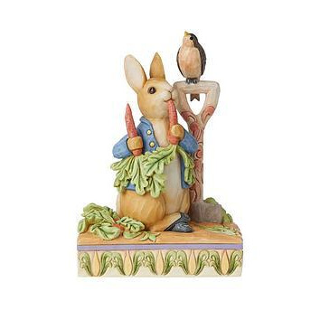 Peter Rabbit In The Garden Figurine