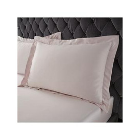Catherine Lansfield Silky Soft Satin Oxford Pillowcase Pair