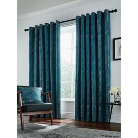 Helena Springfield Roma Lined Eyelet Curtains