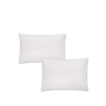 Bianca Fine Linens Organic Cotton 200 Thread Count Pillowcase Pair In Silver