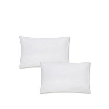 Bianca Fine Linens Organic Cotton 200 Thread Count Pillowcase Pair In Chalk White