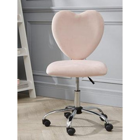 Very Home Heart Office Chair - Pink - Fsc&Reg Certified